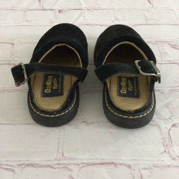OshKosh “Hillary” Black Suede Shoes - Size 6.5 - Picture 5 of 6